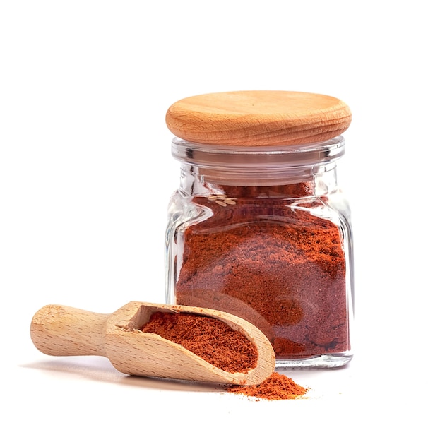 Heap of sweet pepper powder