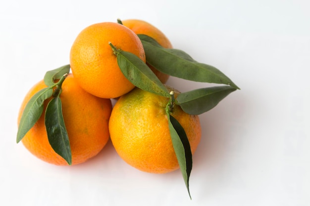 Heap of tangerines flavored citrus