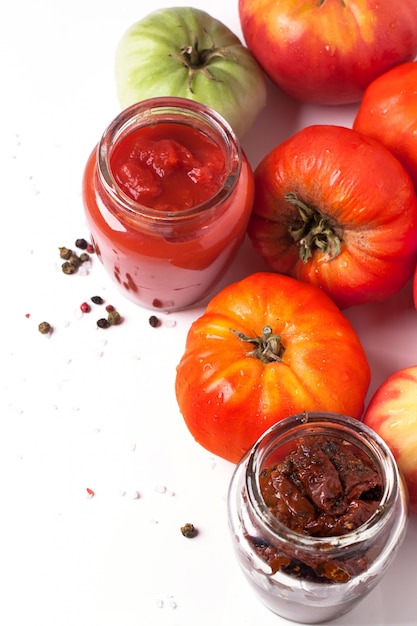 Heap of tomatoes