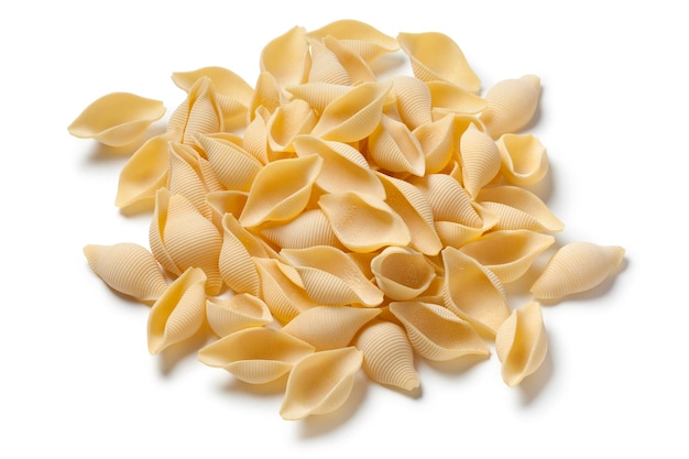 Heap of traditional italian conchiglie