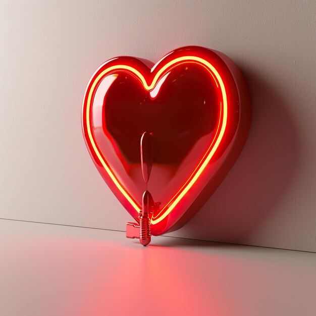 Heart 3d render