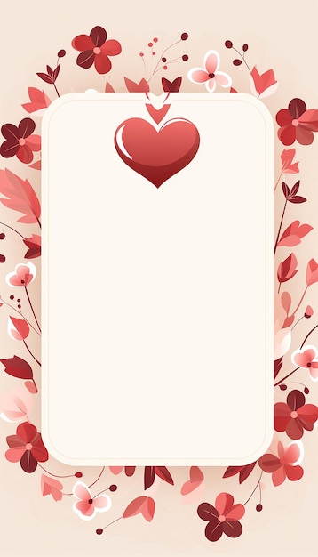 Photo heart anniversary valentine card vector illustration