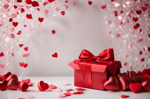 Фон сердца Фон Дня святого Валентина Фон любви Фон и красные сердца Романтика и страсть