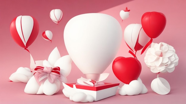 heart ballon sets