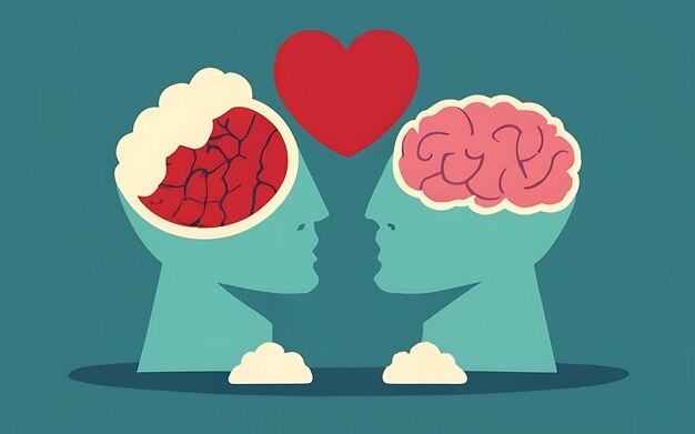 Heart and brain in dilemma