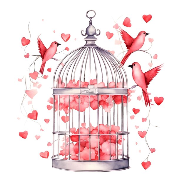 Heart in the cage