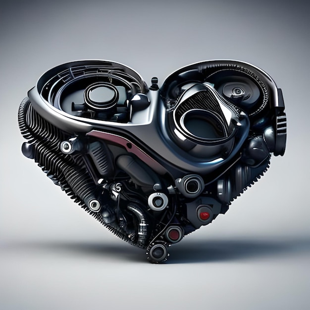 Photo heart for car enthusiasts