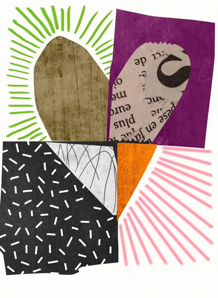 Photo heart collage