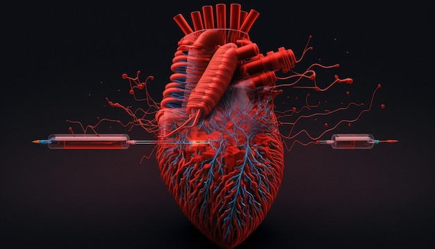 Heart disease Myocarditis side effect of Covid19 syringGenerative AI