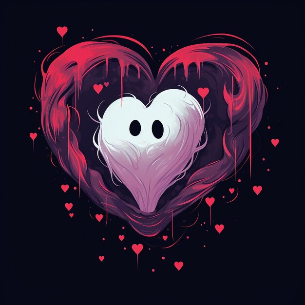 Photo heart illustration