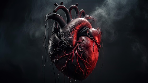 The heart is in the dark