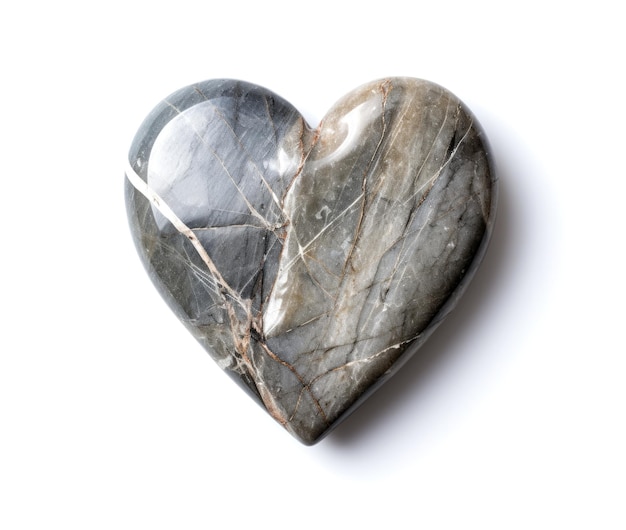 A heart made of stone