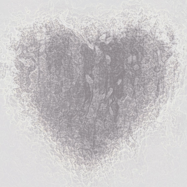 Heart on old background texture