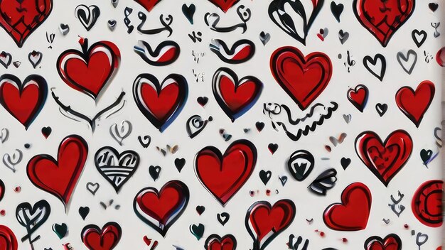 heart pattern background