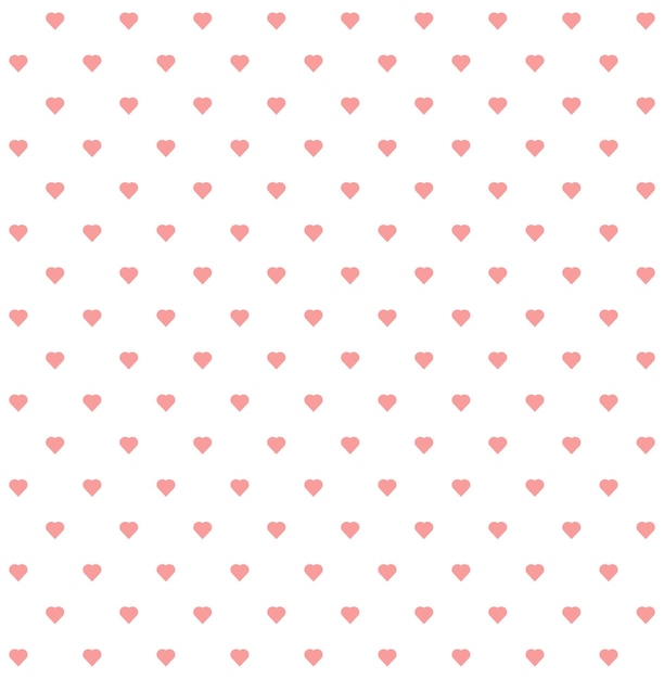 Heart pattern seamless background