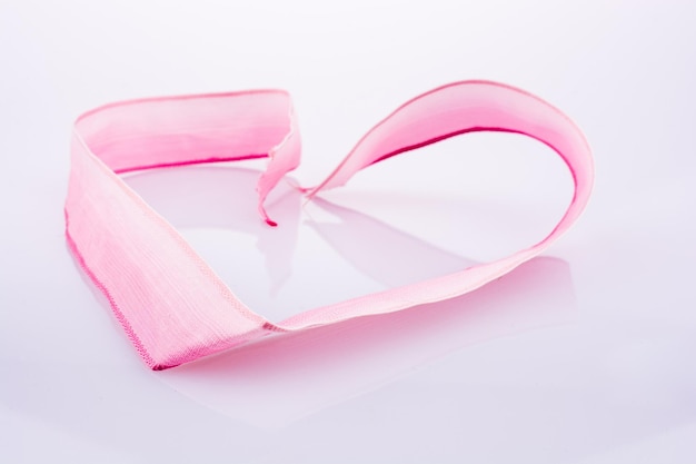 Photo heart of ribbon