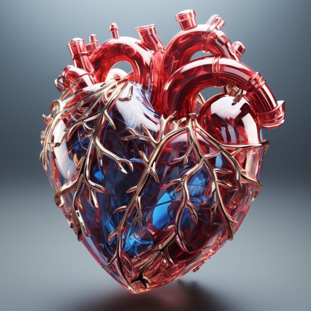 HEART ROBOTIC 3D BLENDER