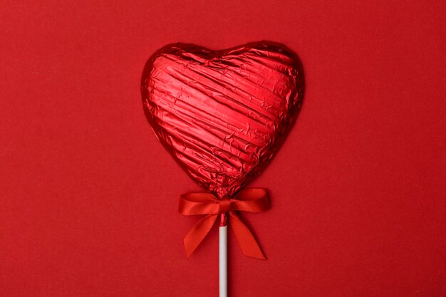 Heart shaped candy lolly valentine's day gift