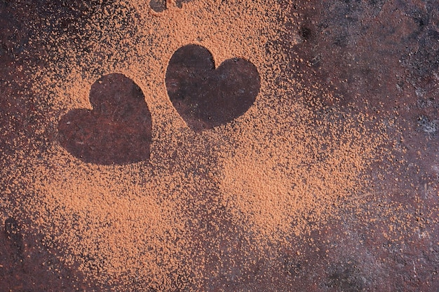 Heart shaped chocolate