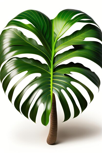 Heart shaped dark green leaves of Elephant Ear or Giant Taro Alocasia macrorrhizos tropical rainf