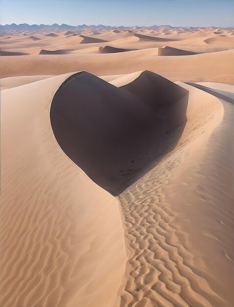 Foto dune a forma di cuore