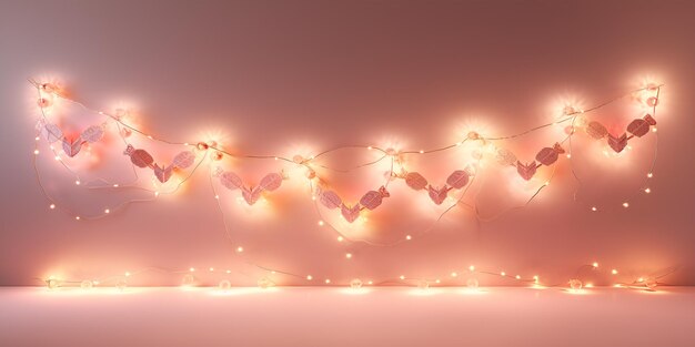 Photo heart shaped light png