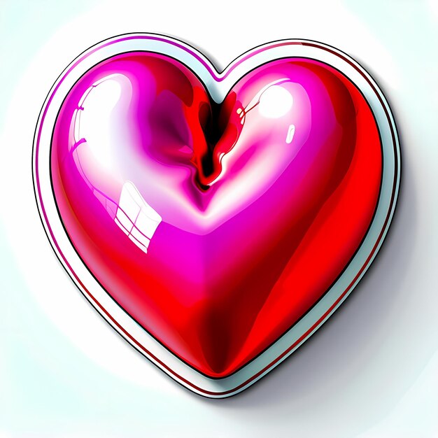 heart shaped stickers 3d abstract hearts with different designs heart shape style