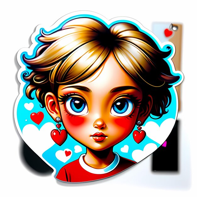 heart shaped stickers 3d abstract hearts with different designs heart shape style