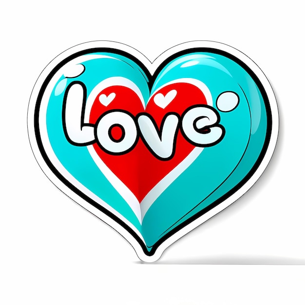 heart shaped stickers 3d abstract hearts with different designs heart shape style