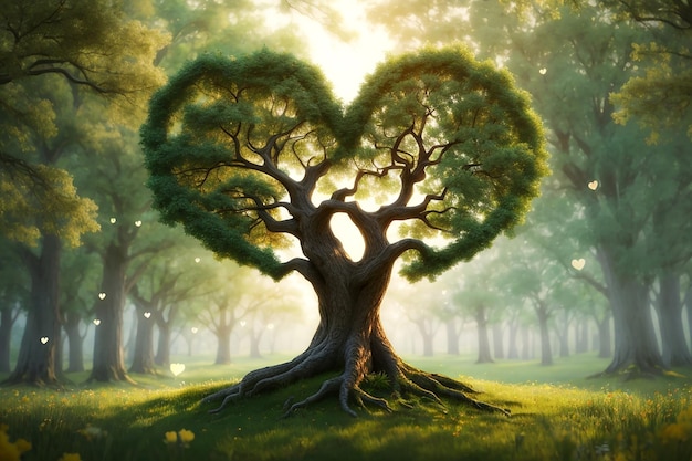 Heart Shaped Tree