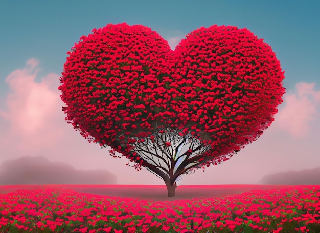 heart tree