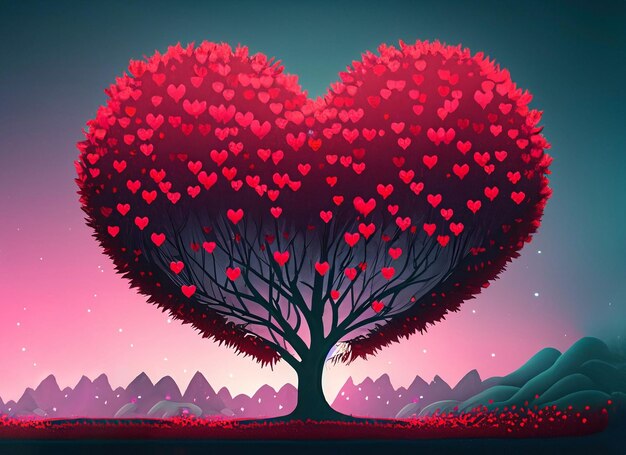 heart tree