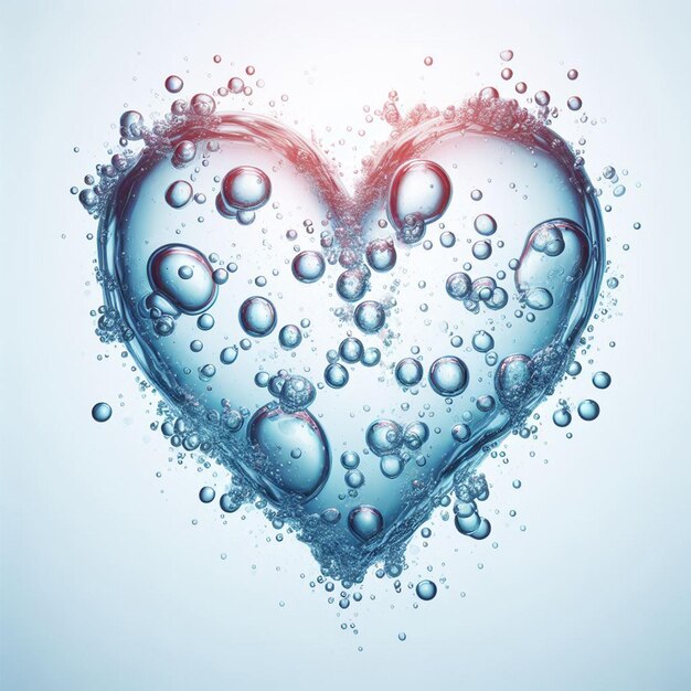 heart water bubble