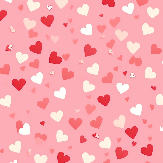 hearts background pattern