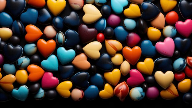 Hearts Seamless PatternValentine Day Background Background For Banner HD
