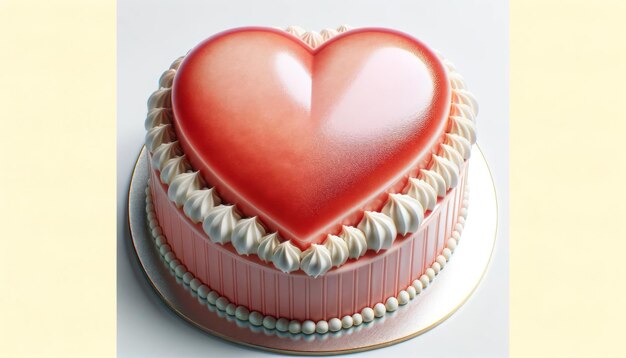 Heartshaped cake image 2