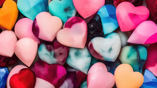 Heartshaped sweets