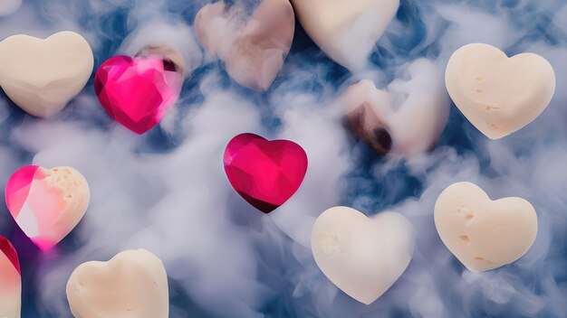 heartshaped sweets