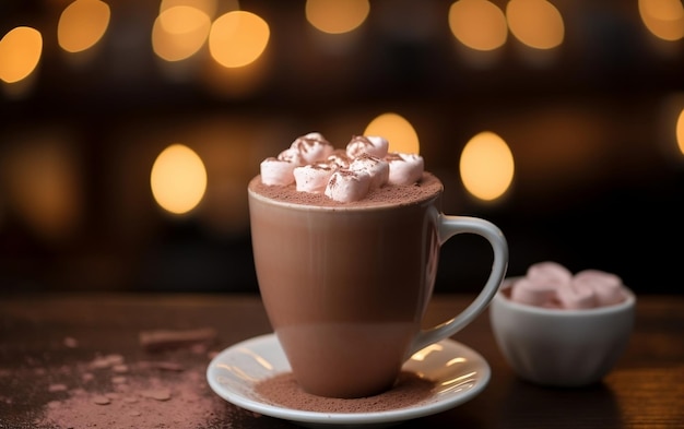 Heartwarming Hot Chocolate Generative AI