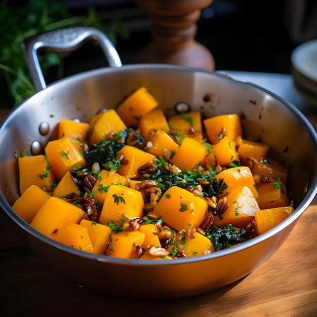 Photo hearty butternut squash