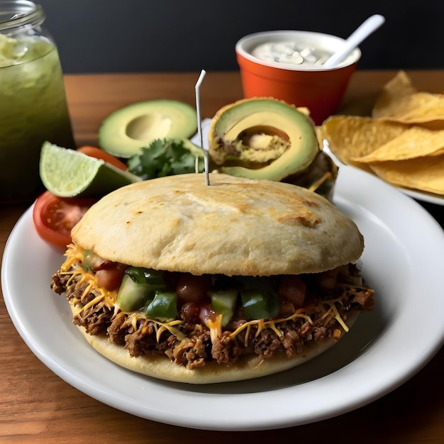 Hearty Mexican Torta Sandwich Feast