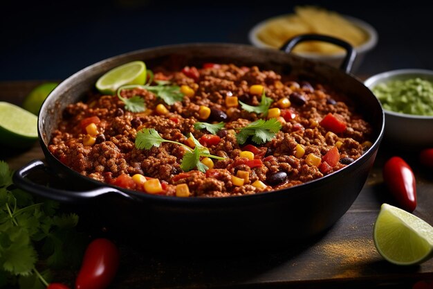 Hearty Minced Lamb Chili