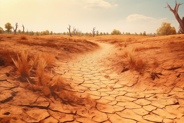 Heat waves worsen droughts fueling global warming