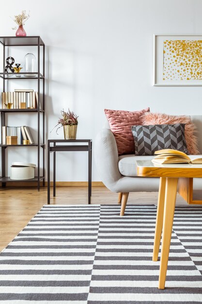 Heather in living room interior