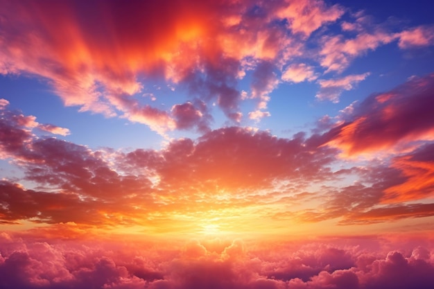 Photo heavenly clouds background abstract beautiful background of bright clouds in the sky