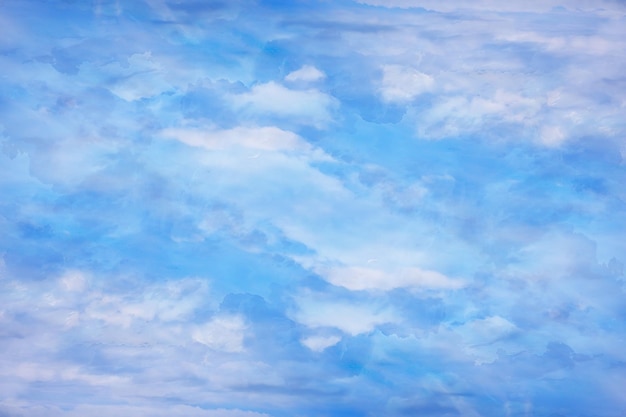 Photo heavenly clouds background / abstract beautiful background of bright clouds in the sky