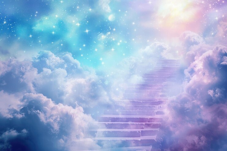 Photo heavenly sky sky outdoors nature