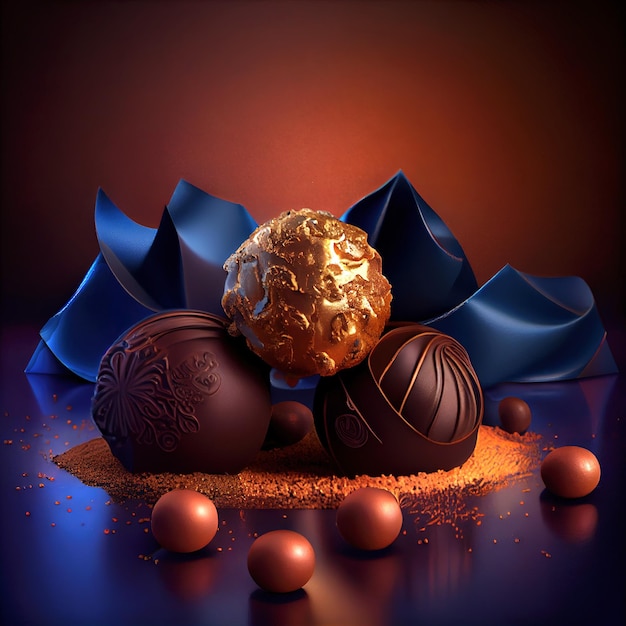 Heavenly Truffles Chocolate Delights with an Elegance Twist