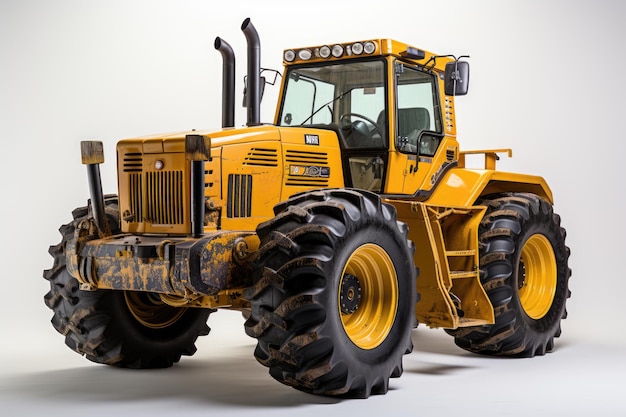 Heavy front loader or bulldozer