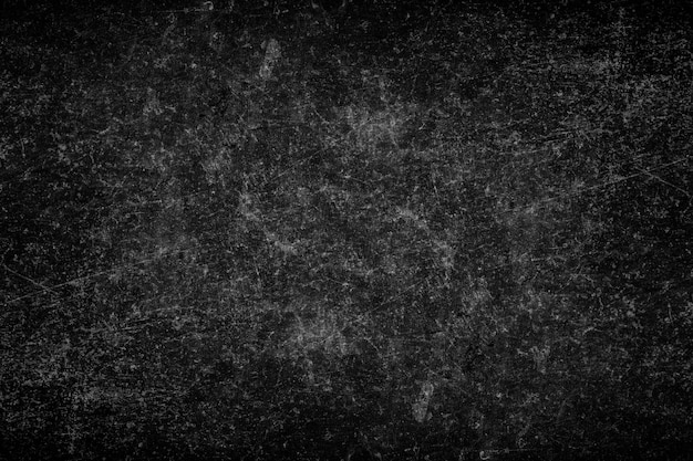 Heavy scratches and spots texture on a black metal sheet for background